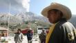 Moquegua: Ceniza del volcán Ubinas cae sobre poblados tras nueva explosión