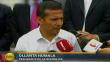 Humala se desmarca de Santos: ‘Luchamos contra los corruptos y ladrones’