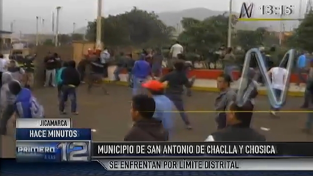 Disputa limítrofe deja dos muertos y 15 heridos en Huarochirí. (Captura de video)