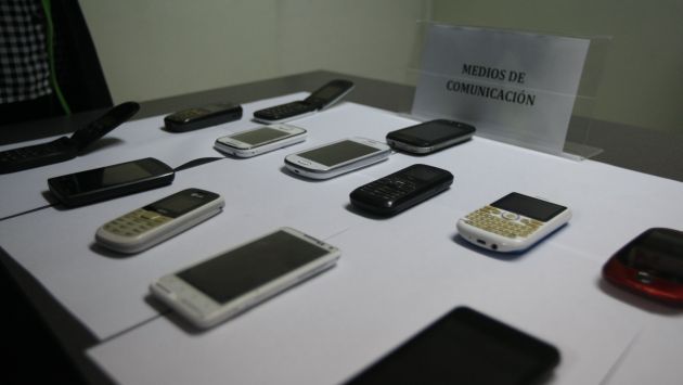 Policía incautó más de 200 celulares en centro comercial Unicachi. (Imagen referencial/Archivo)