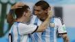 Argentina se encomienda a Messi y Di María, 'Dios' y su Ángel