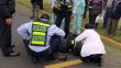 Callao: Policía de tránsito es atropellada por taxista que pretendía fugar