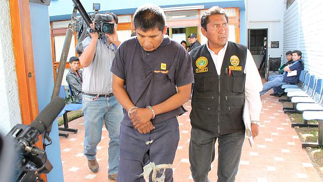 Jhony Alberto Huamaní Cayllahua fue arrestado. (USI)