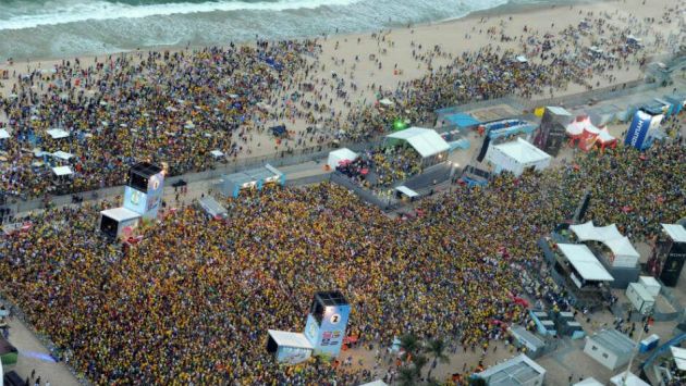 Tensión y estampidas en Copacabana por derrota del 'Scratch'. (Diario El Universal)