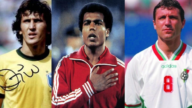 Ronaldinho, Zico, Beckham, entre otros, también destacan. (Perú21)