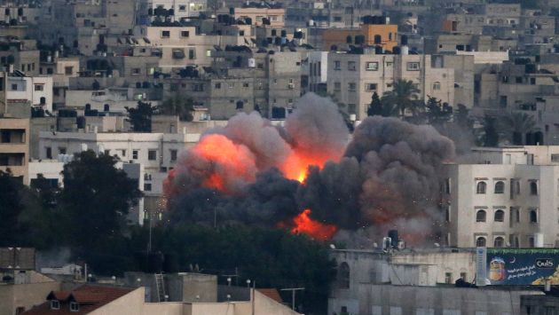 Ofensiva de Israel deja 68 muertos y 500 heridos en la Franja de Gaza. (AFP)