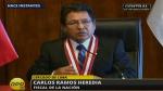 Ramos Heredia no quiso confirmar si Parco dejará caso. (RPP TV)