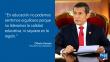 En 10 frases, las duras críticas de Humala contra universidades del Perú