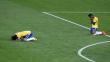 David Luiz: El inconsolable llanto del defensa brasileño