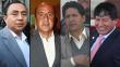 Los 4 presidentes regionales procesados por corrupción que quieren reelegirse