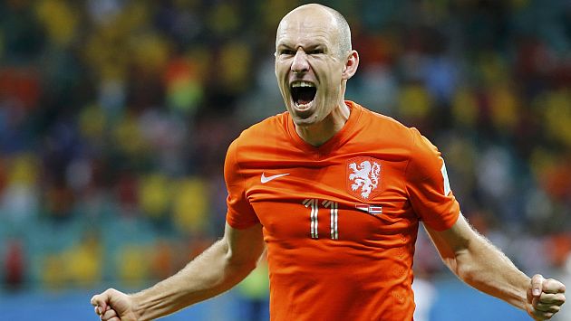 Arjen Robben no tiene duda de que Alemania será campeón.