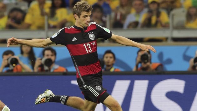 Alemania ganará 1-0 con gol de Thomas Müller, según las casas de apuestas.  (therichestimages.com)
