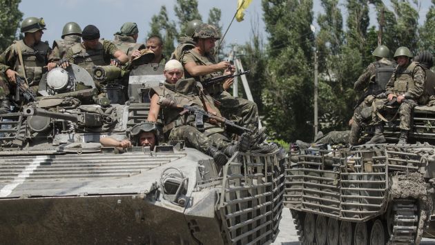 Al menos 30 civiles mueren en Donetsk por ataques del ejército en Ucrania. (AP)
