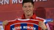 Robert Lewandowski ya firmó para Bayern Munich y jugará con Claudio Pizarro