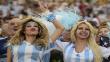 Hinchas de Alemania y Argentina dejan el alma en las tribunas del Maracaná