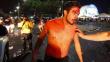 Copacabana: Brasileños y argentinos se enfrentan tras final del Mundial
