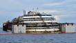 Costa Concordia: Restos del crucero de lujo fueron reflotados