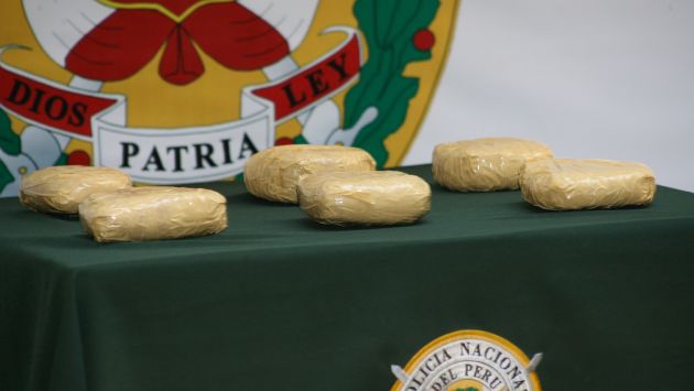 Decomisan más de 100 kilos de cocaína en un almacén del Callao. (USI/Referencial)