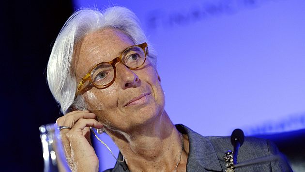Lagarde pone paños fríos. (AFP)