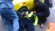 Lince: Un taxista ebrio arrastró por dos cuadras a sereno
