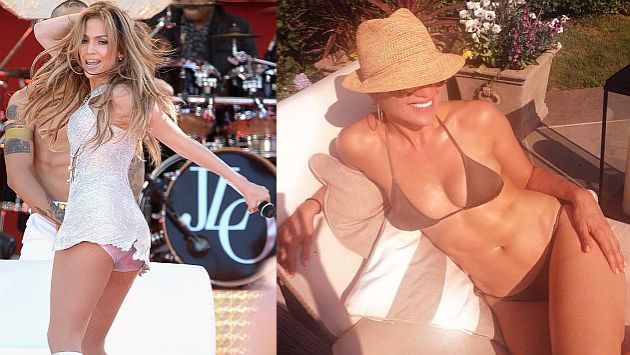 Jennifer López alborota las redes sociales luciendo bikini. (Instagram)