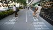 EEUU: Crean carriles especiales para peatones que usan celular en Washington

