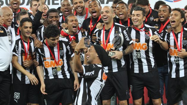 Atlético Mineiro venció a Lanús y es campeón de la Recopa Sudamericana 2014. (EFE/Canal 4)