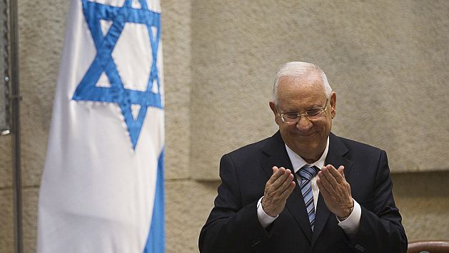 Reuvén Rivlin resultó electo el 10 de junio en una disputada votación en la Kneset (AP)