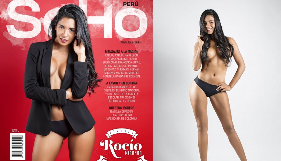 Rocío Miranda posó para la última edición de la revista. (Soho Perú)