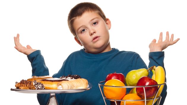 A comer bien. Obesidad infantil puede evitarse. (USI)