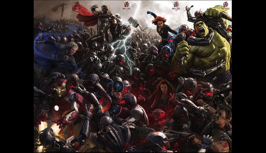 La imagen completa de los superheróes de ‘The Avengers: Age of Ultron’. (Marvel)