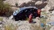 Ica: Vehículo cae a abismo de 100 metros y mueren tres personas