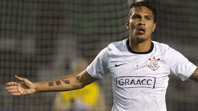 Paolo Guerrero volvió a anotar en triunfo de Corinthians 2-0 a Palmeiras. (USI)
