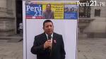 El Mensaje a la Nación en las calles de Lima. (Perú21)