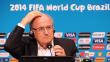 Joseph Blatter expresó su pesar por la muerte de Julio Grondona