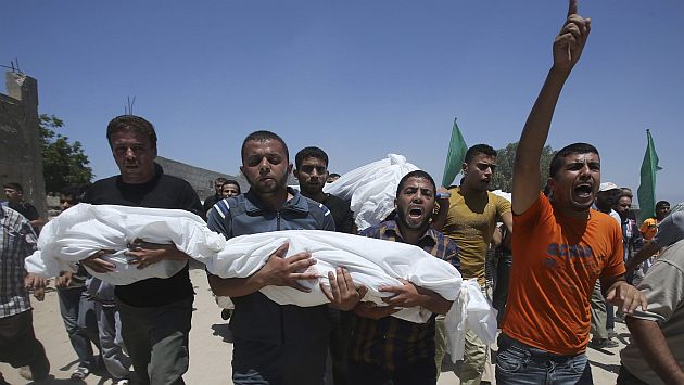 Israel acusa a Hamas de usar a población como escudo humano. (Reuters)