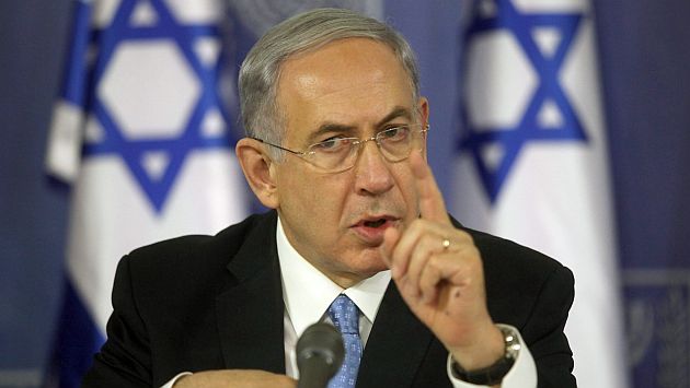 Netanyahu dio confusa comparecencia en Tel Aviv. (EFE)