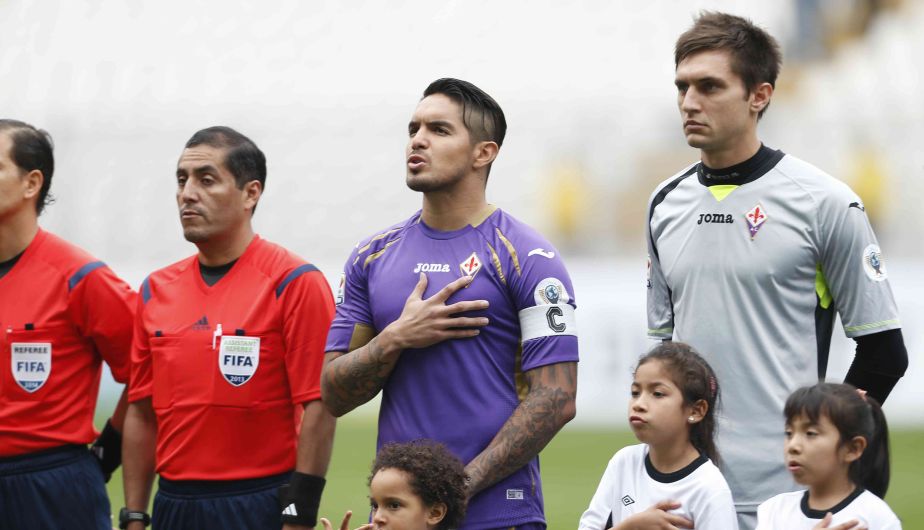 La Fiorentina de Juan Vargas coronó a Europa por segundo año consecutivo como campeón de la Copa Euroamericana tras derrotar por 1-0 a Universitario. (César Fajardo)
