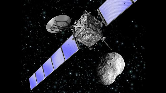 Hazaña. Sonda Rosetta cumplirá hoy su misión. (ESA)