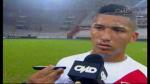 Hernán Hinostroza gestó la jugada del último gol peruano. (CMD)