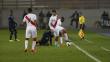 Perú goleó 3-0 a Panamá en el Estadio Nacional