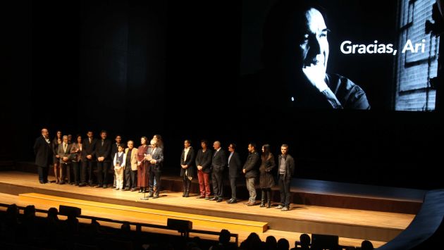 Actores y directores en homenaje. (EFE/Perú21)