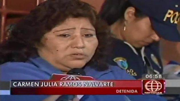 Mujer fue identificada como Carmen Ramos Nalvarte. (América TV)