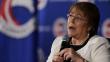 Chile: Aprobación de Michelle Bachelet cayó al 54% en julio