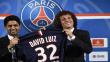 Así fue la presentación de David Luiz en el París Saint-Germain 