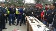 Ancón: Policía Nacional incautó armas de guerra en bus interprovincial