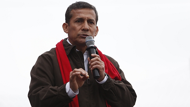 Ollanta Humala no declarará ante la comisión López Meneses, aseguró Josué Gutiérrez, vocero oficialista. (Nancy Dueñas)