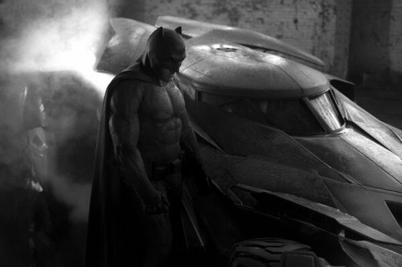 Ben Affleck como Batman. (Twitter de Zack Snyder)