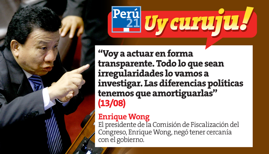 Uy curuju: Las 10 frases políticas de la semana. (Perú21)