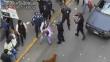 Gamarra: Vendedora ambulante ataca a agente municipal 
